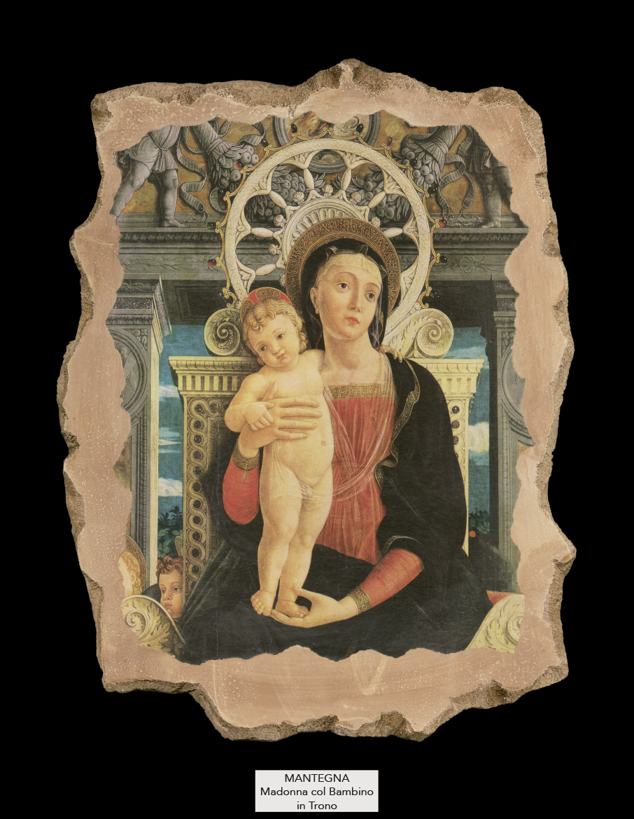 Mantegna_Madonna col bambino in trono